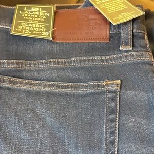 Ralph Lauren stretch Jean. Nwt. 12P
